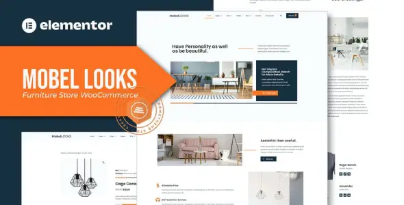 Mobel Looks – Furniture Store WooCommerce Elementor Template Kit